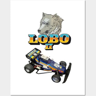 LOBO II 2 Vintage RC Frame Buggy 80s Sears Nikko Posters and Art